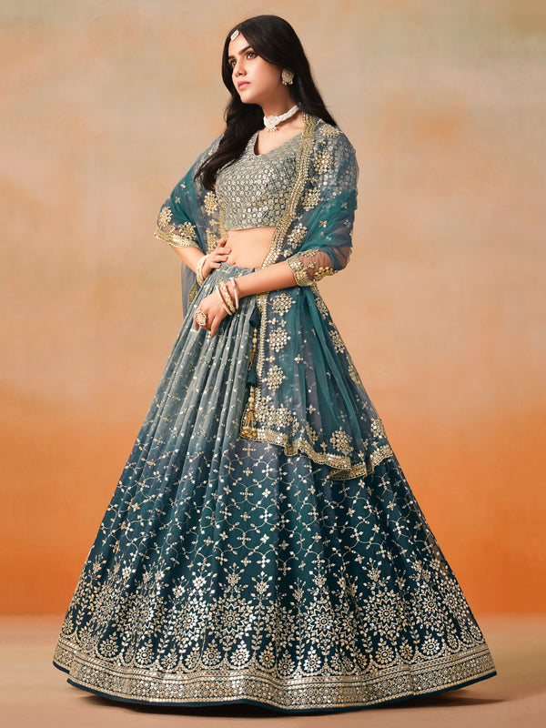 Party Wear Georgette Lehenga Choli for Women