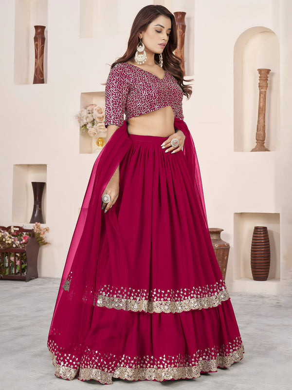 Premium Sequin Embroidery Lehenga Choli