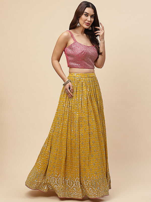 Luxury Indian Wedding Georgette Lehenga Choli
