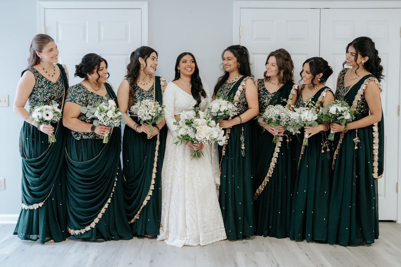 💚 Bridesmaid Lehenga Sets – Celebrate in Coordinated Elegance!