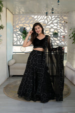 Indian Black Lehenga Choli – Ethnic Festive Wear