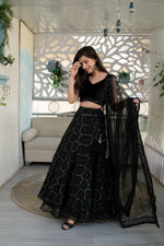 Indian Black Lehenga Choli – Ethnic Festive Wear