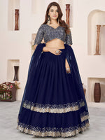 Women’s Georgette Sequin Work Lehenga Choli