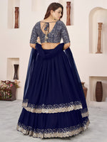 Women’s Georgette Sequin Work Lehenga Choli