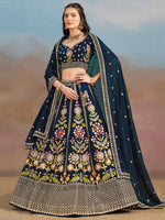 Women’s Georgette Embroidered Lehenga Choli