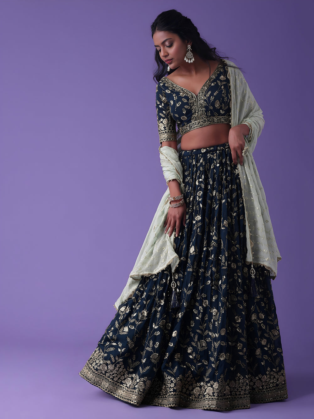 Designer Party Wear Lehenga Choli for Women