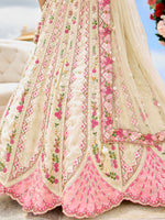 semi stitched tissue silk lehenga with blouse