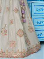 indian wedding tissue sequinned lehenga choli
