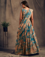 stylish organza lehenga for reception and party