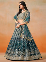 Party Wear Georgette Lehenga Choli for Women