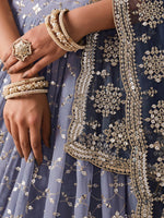 Designer Georgette Indian Wedding Lehenga Set