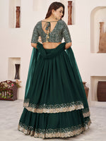 Indian Designer Georgette Sequin Lehenga Choli