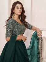 Indian Designer Georgette Sequin Lehenga Choli