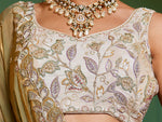 Green Tissue Sequins Wedding Lehenga Choli