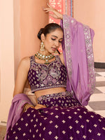 tissue silk ethnic lehenga choli for bridal look