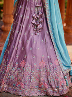 elegant indian bridal georgette lehenga outfit