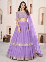 Indian Wedding Party Wear Lehenga for Women