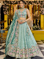 limegreen designer ethnic lehenga choli for women