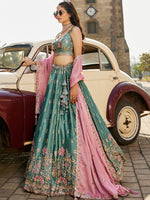 elegant georgette lehenga choli for festive occasions