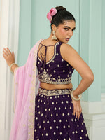 heavy embroidered organza lehenga choli