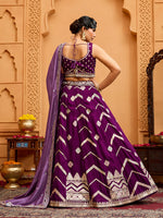 embroidered silk lehenga choli for festive occasions