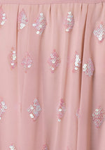 Trendy Pink Georgette Lehenga Choli