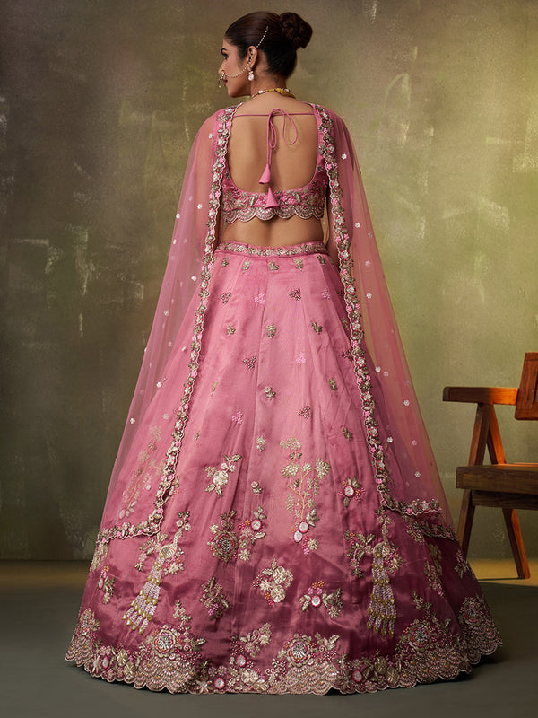 Heavy Embroidered Lehenga Choli for Wedding
