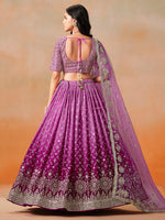 Rani Pink Georgette Designer Lehenga Choli