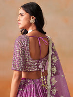 Rani Pink Georgette Designer Lehenga Choli