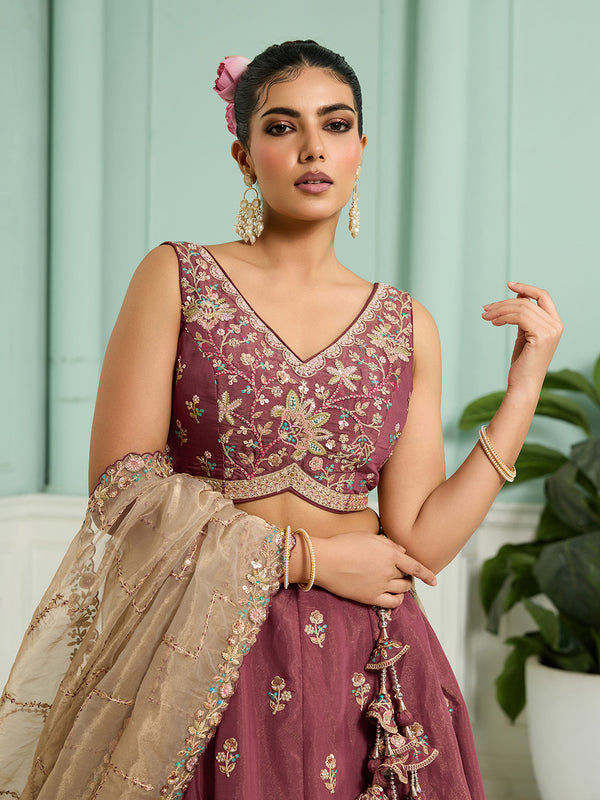 Premium Georgette Lehenga Choli Set