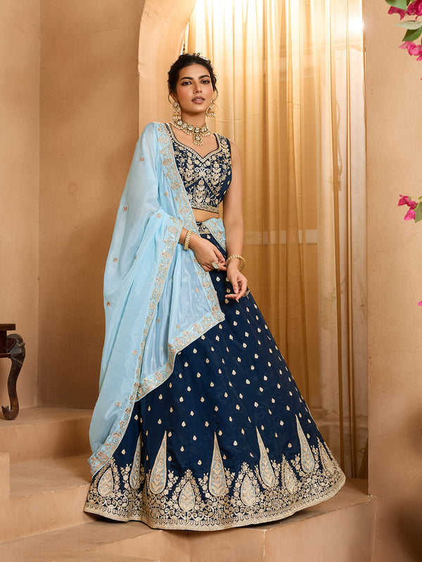 Premium Organza Silk Lehenga Choli
