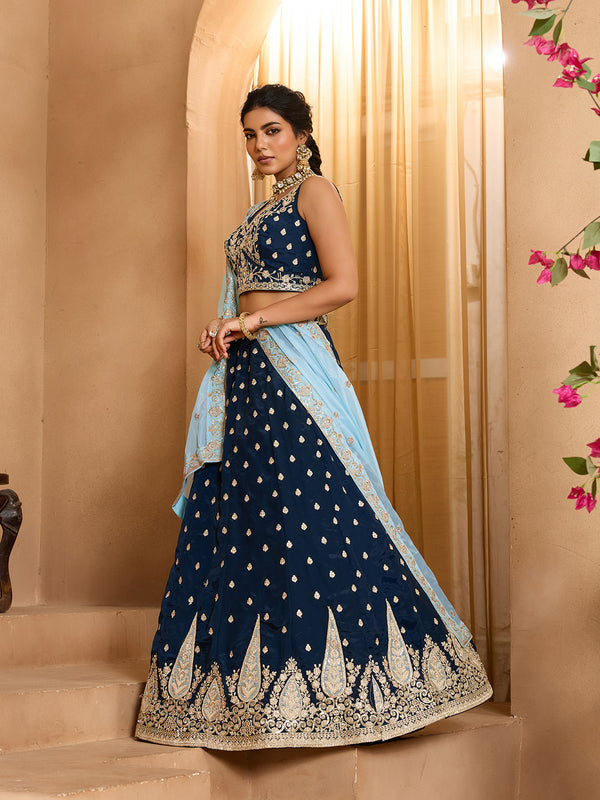 Premium Organza Silk Lehenga Choli
