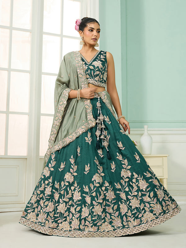 Premium Silk Lehenga Choli for Wedding Wear