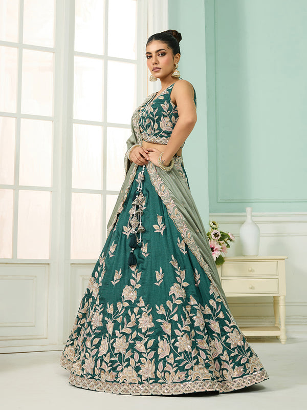Premium Silk Lehenga Choli for Wedding Wear