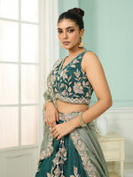 indian bridal silk lehenga with premium craftsmanship