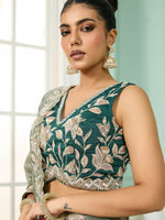 silk lehenga choli for engagement and festive wear