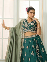 premium silk wedding outfit for indian bride