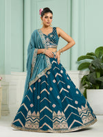 designer silk lehenga choli for indian bridal outfit
