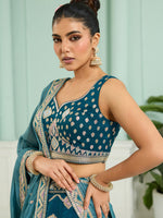 designer silk wedding lehenga choli for women