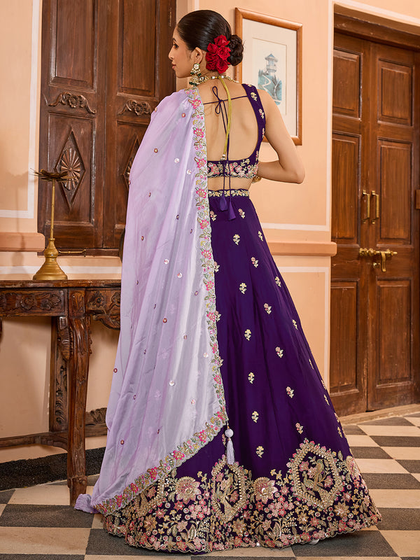 Designer Georgette Lehenga Choli for Women