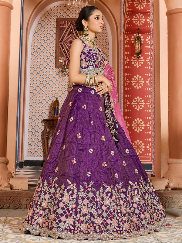 Traditional Indian Wedding Lehenga Choli