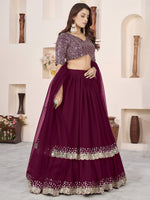 Designer Sequin Lehenga Choli for Wedding