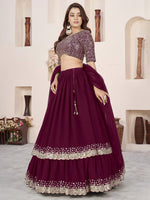 Designer Sequin Lehenga Choli for Wedding