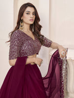 Designer Sequin Lehenga Choli for Wedding