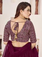 Designer Sequin Lehenga Choli for Wedding