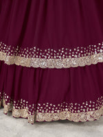 Designer Sequin Lehenga Choli for Wedding