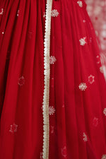 Indian Yellow Georgette Lehenga Choli
