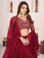Heavy Sequin Designer Lehenga Choli