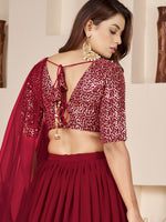 Heavy Sequin Designer Lehenga Choli
