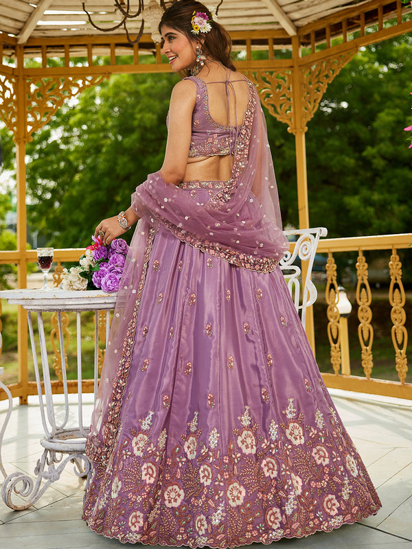Heavy Embroidered Lehenga Choli for Bridal